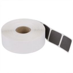 1'' sq. Black Pasters 1000 per roll